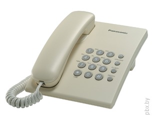 Изображение товара «Проводной телефон Panasonic KX-TS2350 RUJ» №1