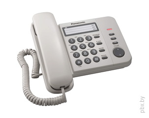 Изображение товара «Проводной телефон Panasonic KX-TS2352 RUW» №2