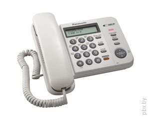 Изображение товара «Проводной телефон Panasonic KX-TS2358 RUW» №2