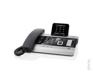 Изображение товара «Гибридный телефон с поддержкой VoIP, ISDN и фиксированных линий связи Gigaset DX800A all in one» №2