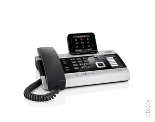 Изображение товара «Гибридный телефон с поддержкой VoIP, ISDN и фиксированных линий связи Gigaset DX800A all in one» №3