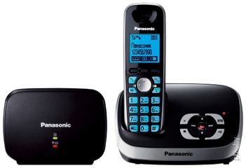 Изображение товара «Беспроводной DECT телефон Panasonic KX-TG6541 RUB» №1
