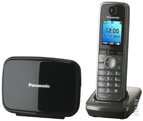 Изображение товара «Беспроводной DECT телефон Panasonic KX-TG8611 RUM» №2