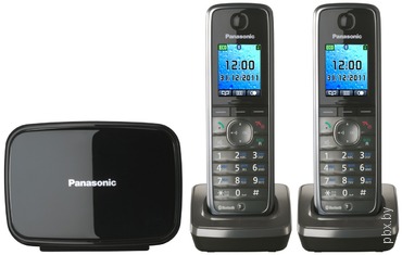 Изображение товара «Беспроводной DECT телефон Panasonic KX-TG8612 RUM» №1