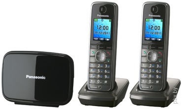 Изображение товара «Беспроводной DECT телефон Panasonic KX-TG8612 RUM» №2