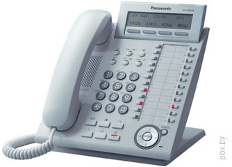 Изображение товара «Системный цифровой телефон Panasonic KX-DT343 RUW» №1
