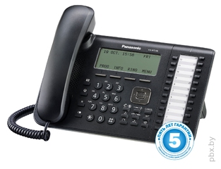 Изображение товара «Системный IP-телефон Panasonic KX-NT546RUB» №1