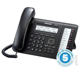 Изображение товара «Системный IP-телефон Panasonic KX-NT553RUB» №1