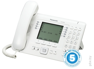 Изображение товара &laquo;Системный IP-телефон Panasonic KX-NT560RUW&raquo; №1